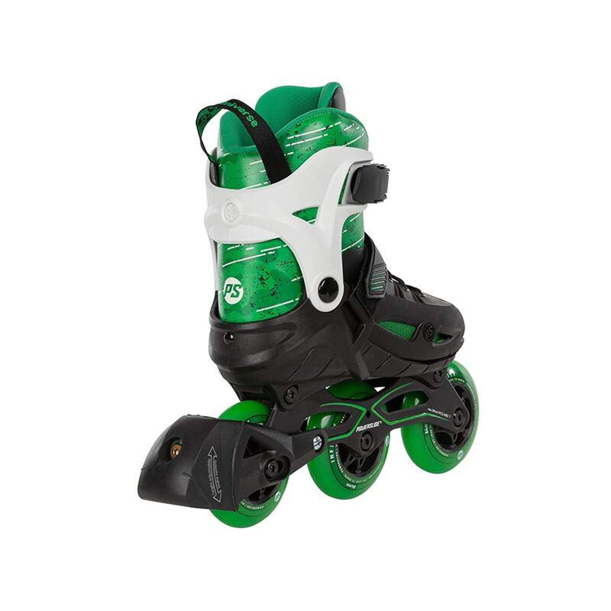 Rolki dla dzieci rekreacyjne Powerslide Phuzion Universe 3W Green