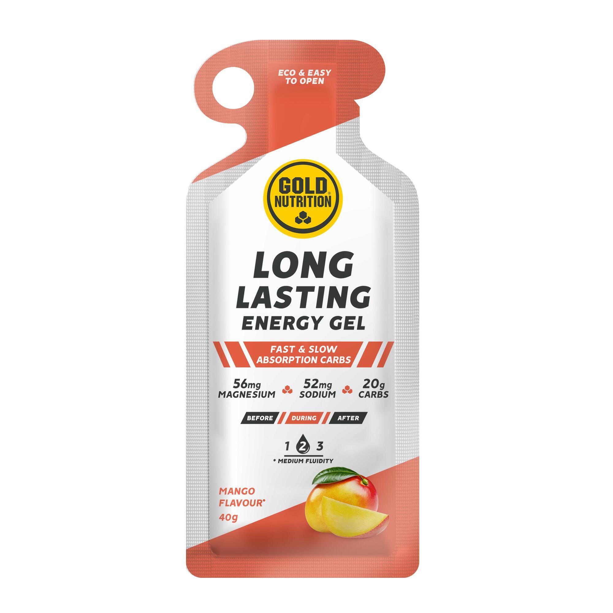 GEL ENERGÉTICO LONG LASTING GEL MANGO - 40 G