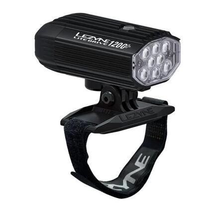 Lezyne Lite Drive 1200+ lampa na kask, Satin Black