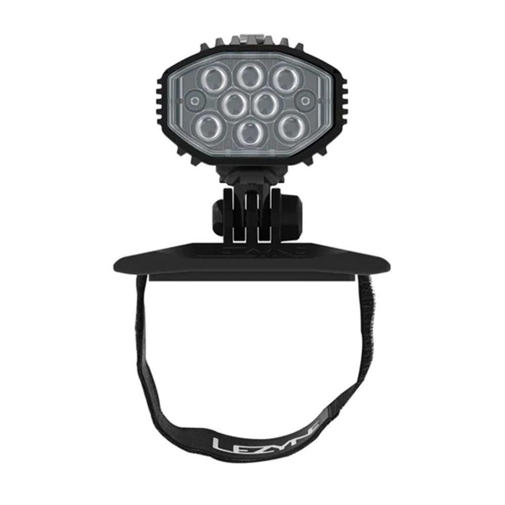 Lezyne Helm Light Lite Drive 1200+ Satin Black 3/4