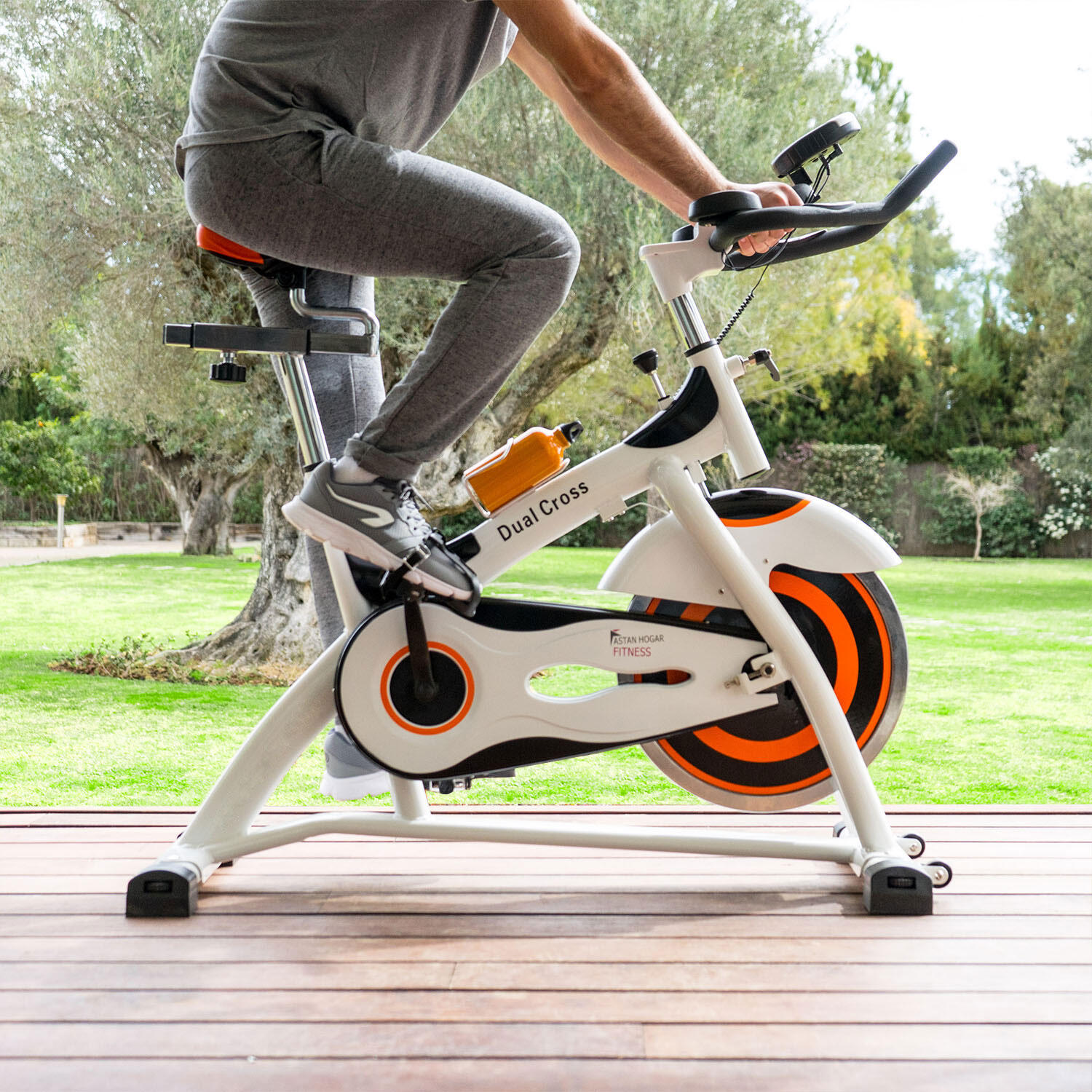Ancheer bicicleta de spinning bicicleta indoor de volante de inercia de 22kg sale