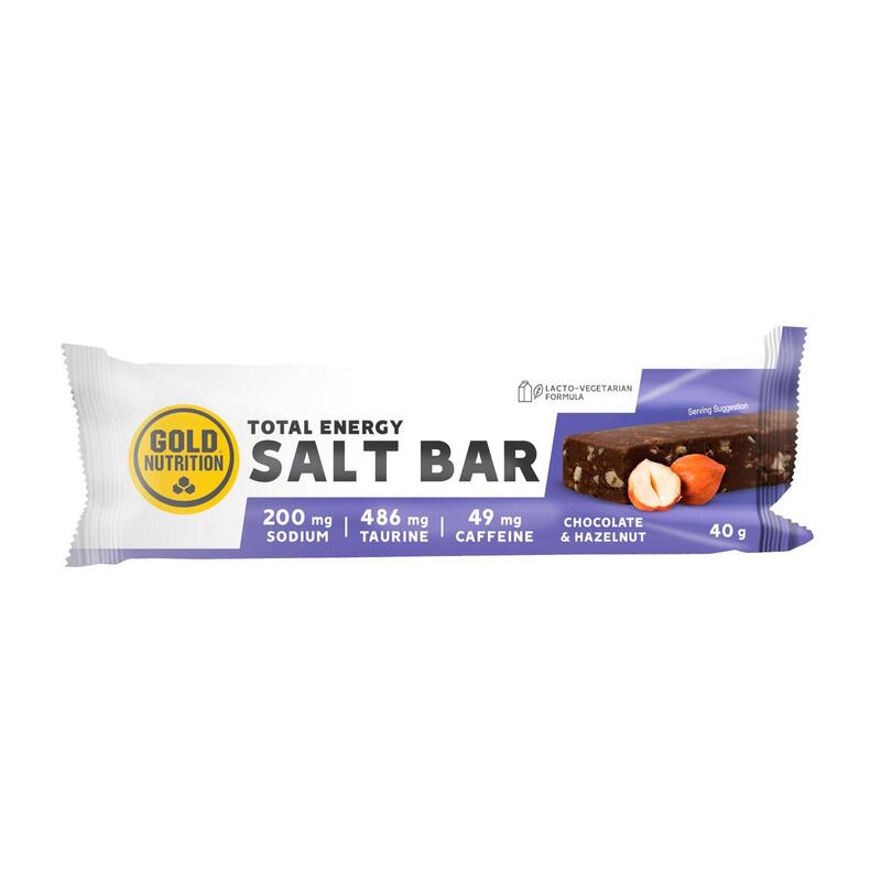 BARRA ENERGÉTICA ENDURANCE SALT BAR CHOCOLATE & AVELÃ  - 40 G