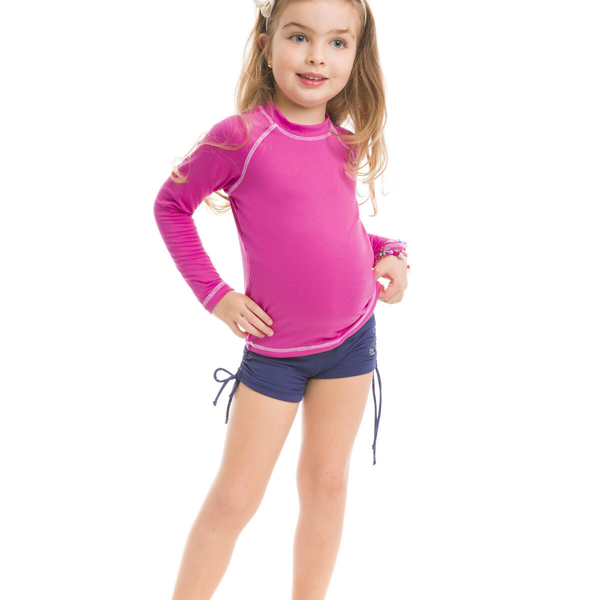Camisa tipo rashguard uv line