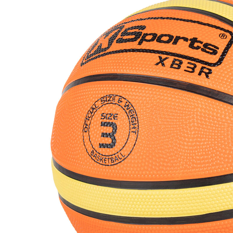 BOLA BASQUETEBOL TOPGIM T3 XBR BORRACHA NYLON