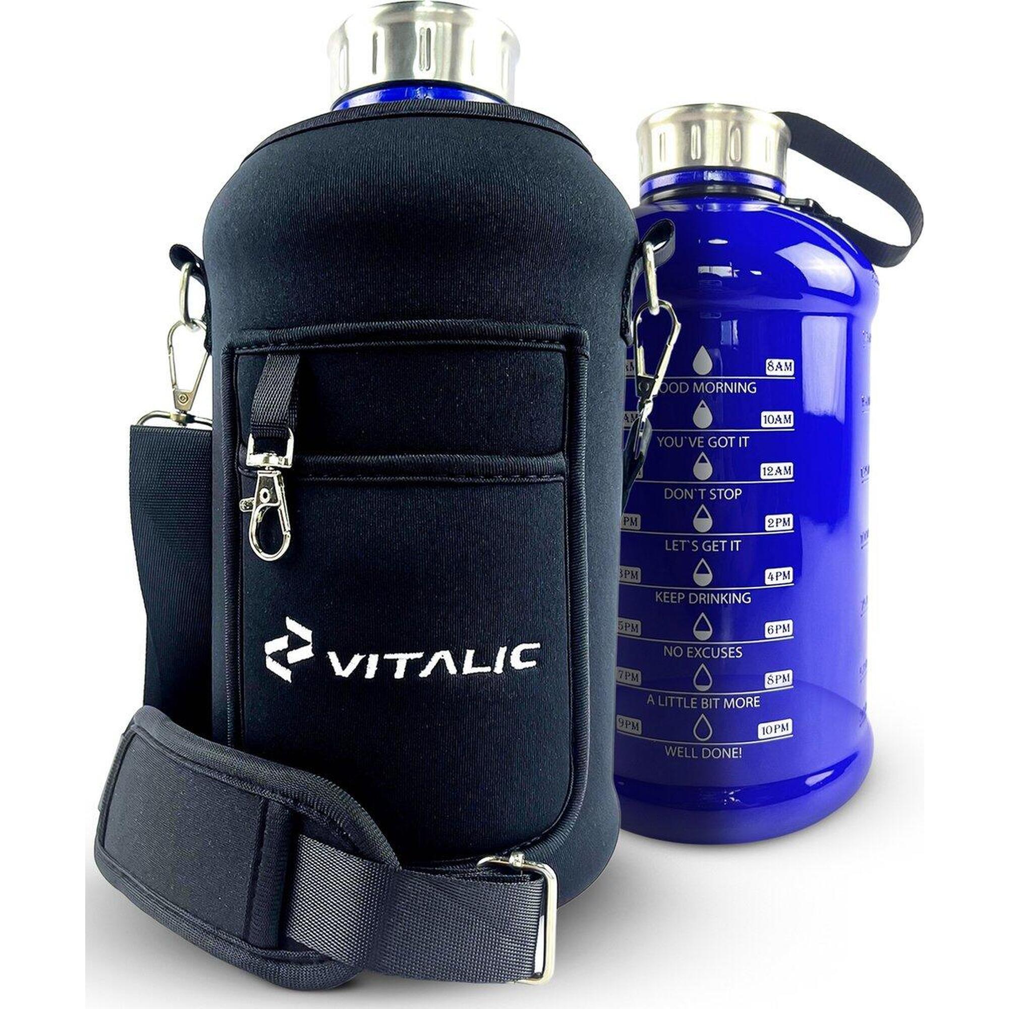 Garrafa de água (2,2 L) + Capa Isolante - VITALIC