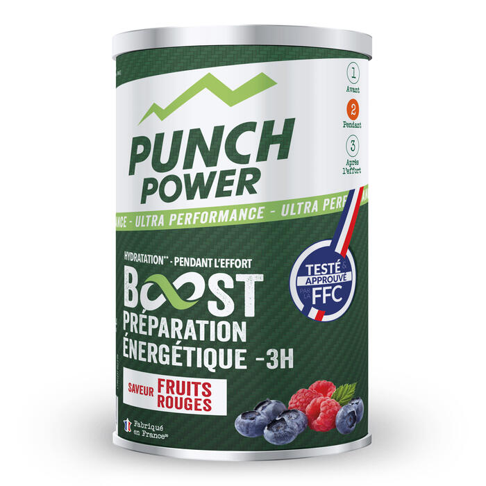 Boisson énergétique  - Boost énergétique - Courte Durée -3H - Fruits rouges 1/6