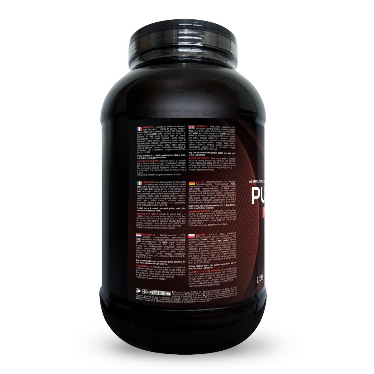 EAFIT Pure Whey Chocolat Noisette 2.2 kg 2/7