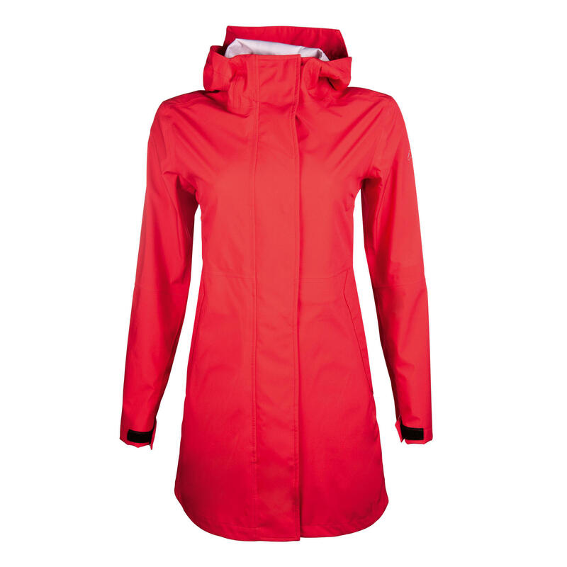 Damen Regenmantel Weatherproof Rot