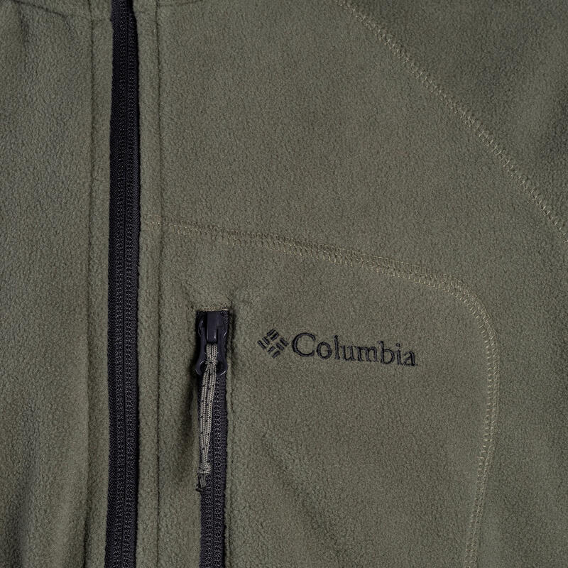 Casaco de lã de montanha para homem - COLUMBIA Fast Trek II - Verde pedra