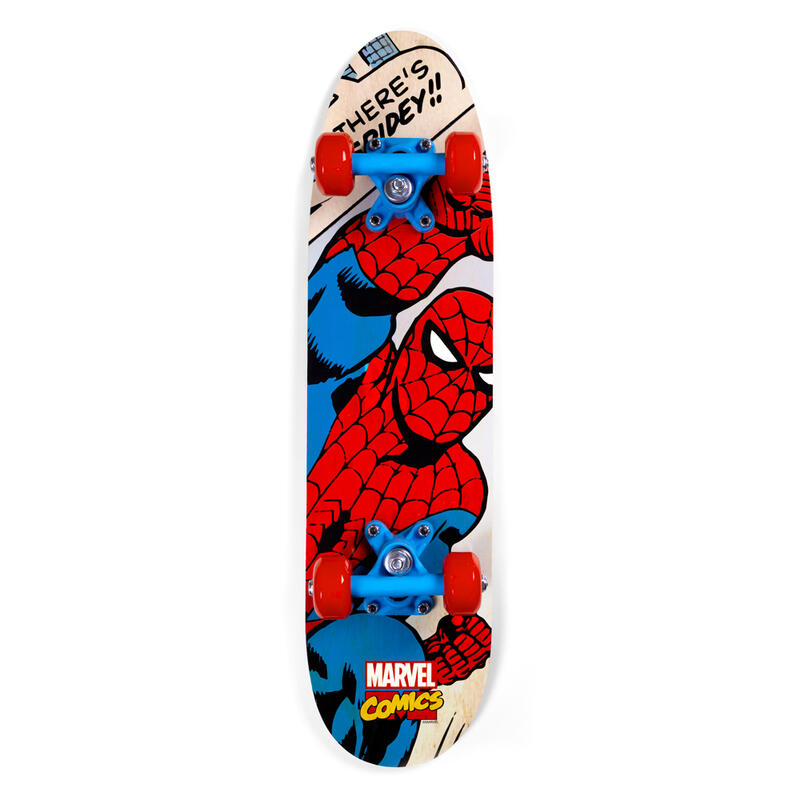 Skateboard en bois 24" pour enfants - Spider Man