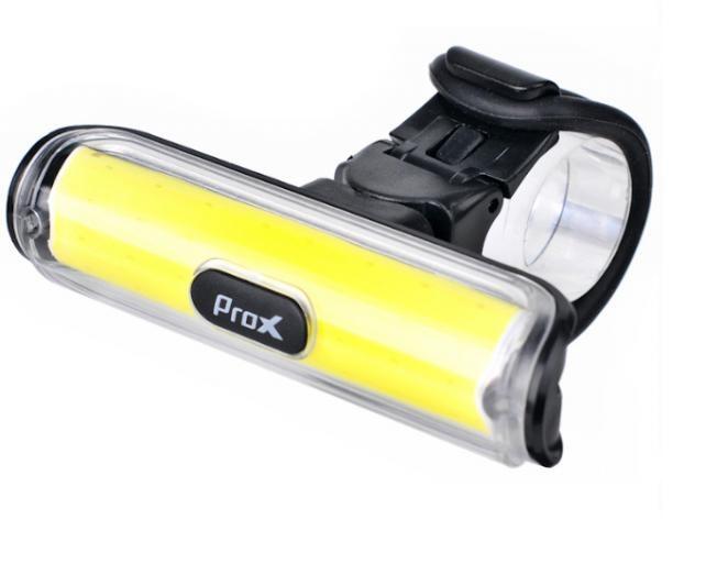 Koplamp Fiets 100 Lumen - USB oplaadbaar - 180° LED Fietslamp 1/3