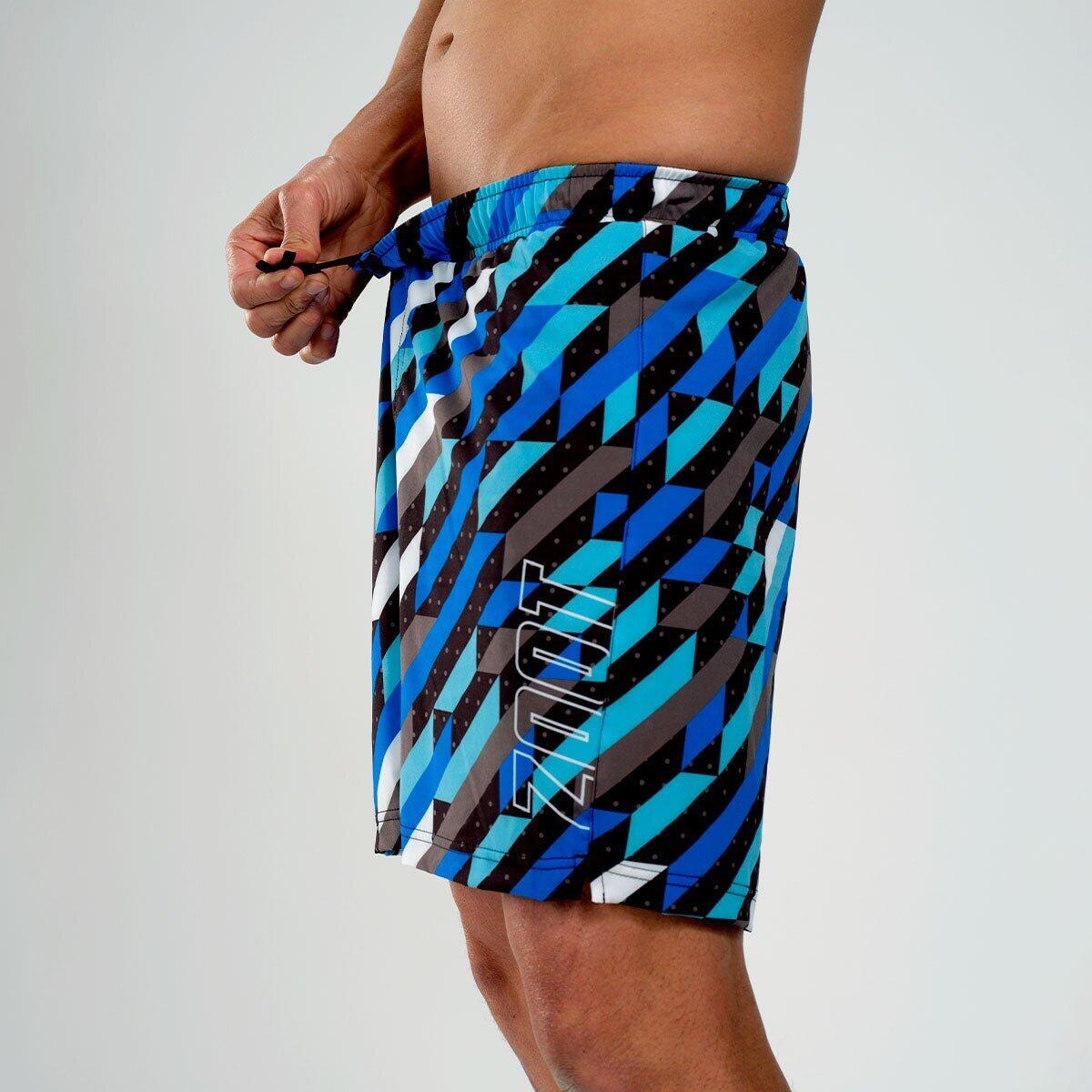 ZOOT Hombre LTD 7 Inch Pantalones cortos para correr - Unbreakable XL, BLUE, XL 4/5