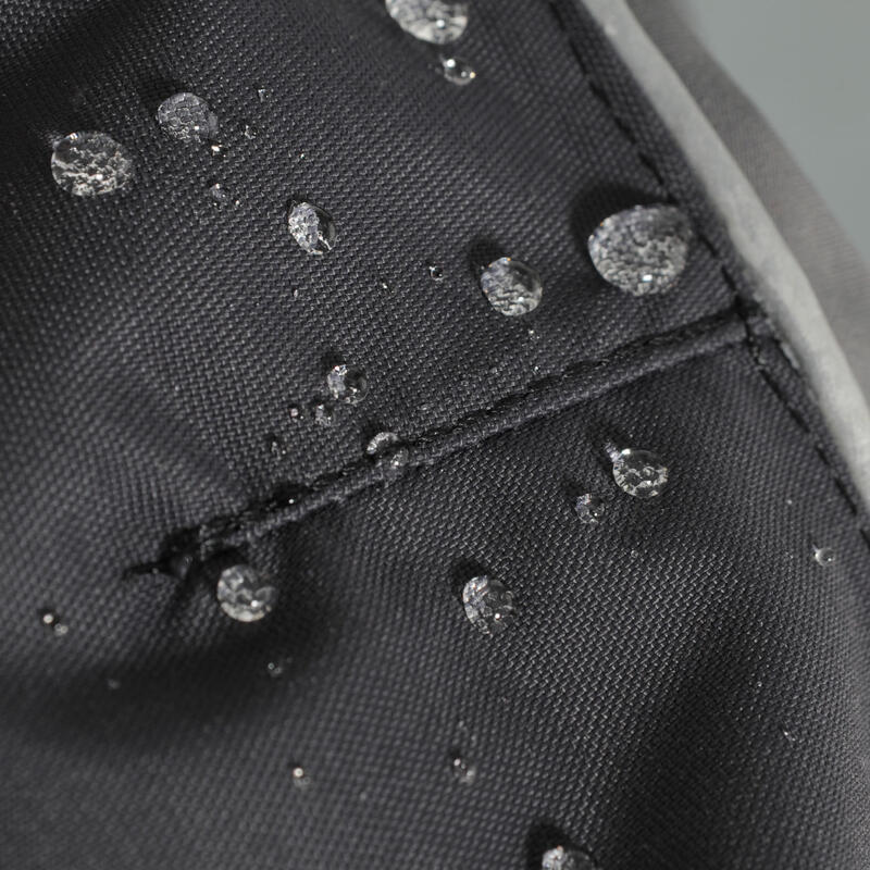 Charger Kayak Drysuit Charcoal Grey Red NOOKIE Decathlon