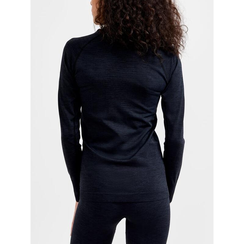 W Core Dry Active Comfort Ls -  - b999000_black - dames - Ski | Snowboard