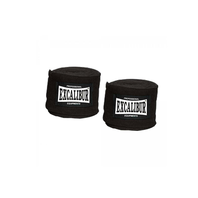 Bandaj de box EXCALIBUR CLUB PRO - negru