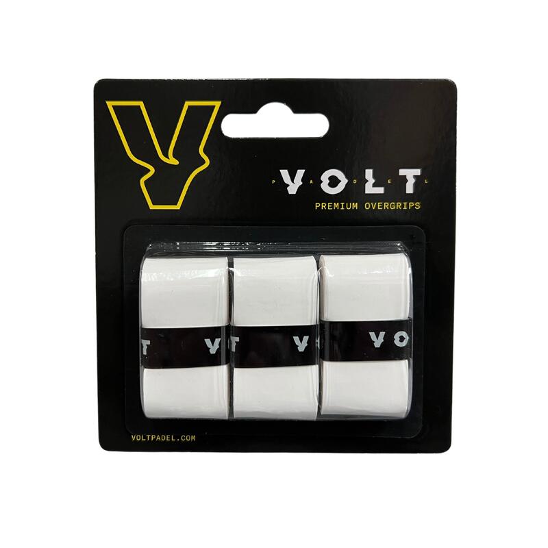 Volt Premium overgrips Wit X3
