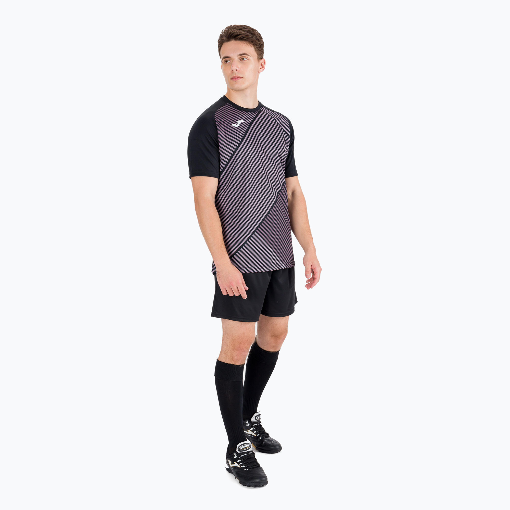Maillot Manches Courtes Rugby Homme Joma Haka II Noir 5/5