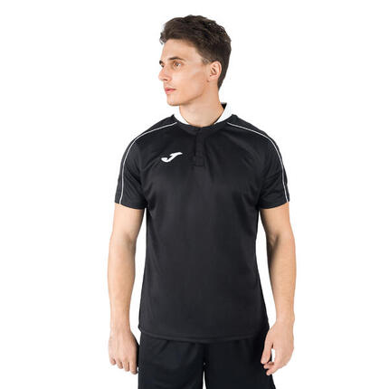 Polo Manches Courtes Rugby Homme Joma Scrum Noir