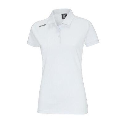 Errea team ladies polo korte mouw ad bianco vrouwen