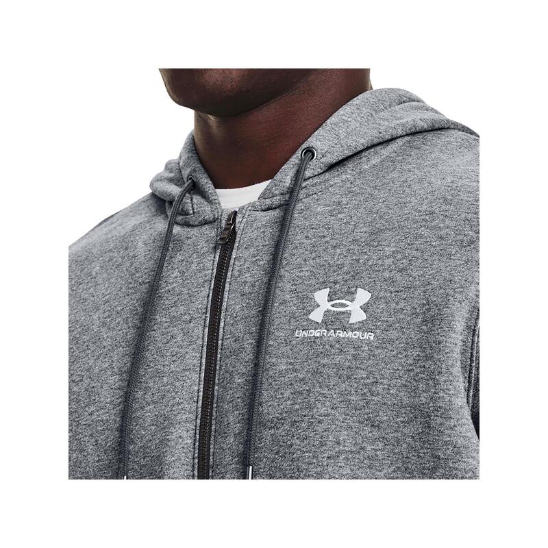 Sweat-Shirt Under Armour Ua Essential Fleece Fz Hood Adulte