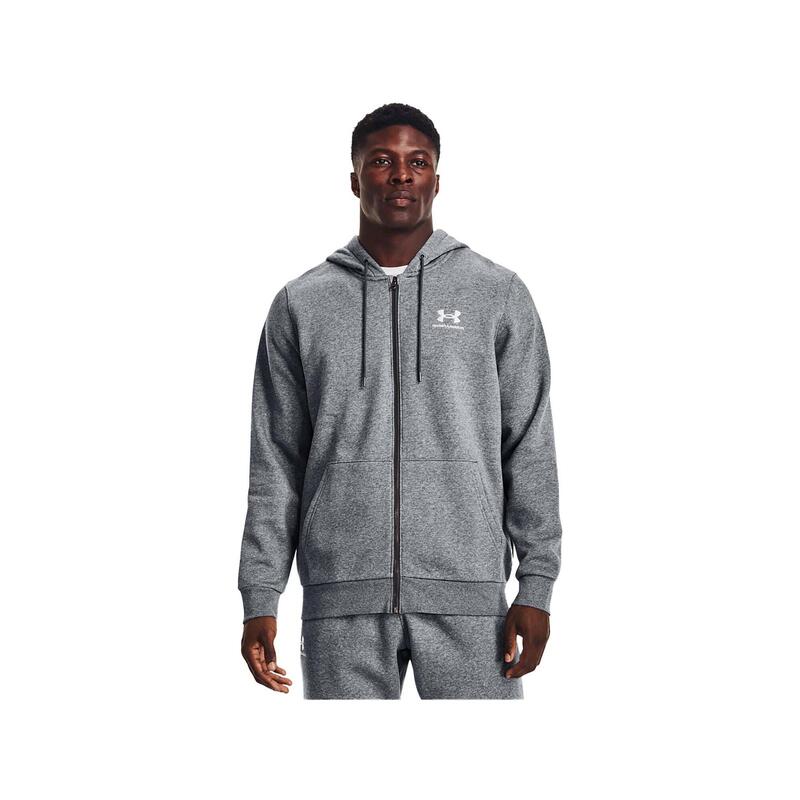 Sweat-Shirt Under Armour Ua Essential Fleece Fz Hood Adulte