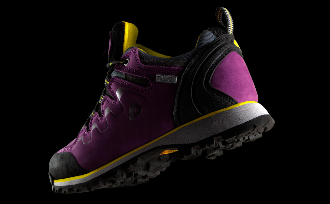 Damen Wanderschuhe PT024 Wasserdicht mit Membran und Wildleder 2/7