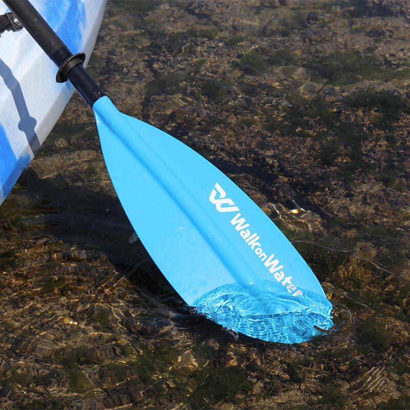 WOW pagaia per kayak in alluminio in 2 parti