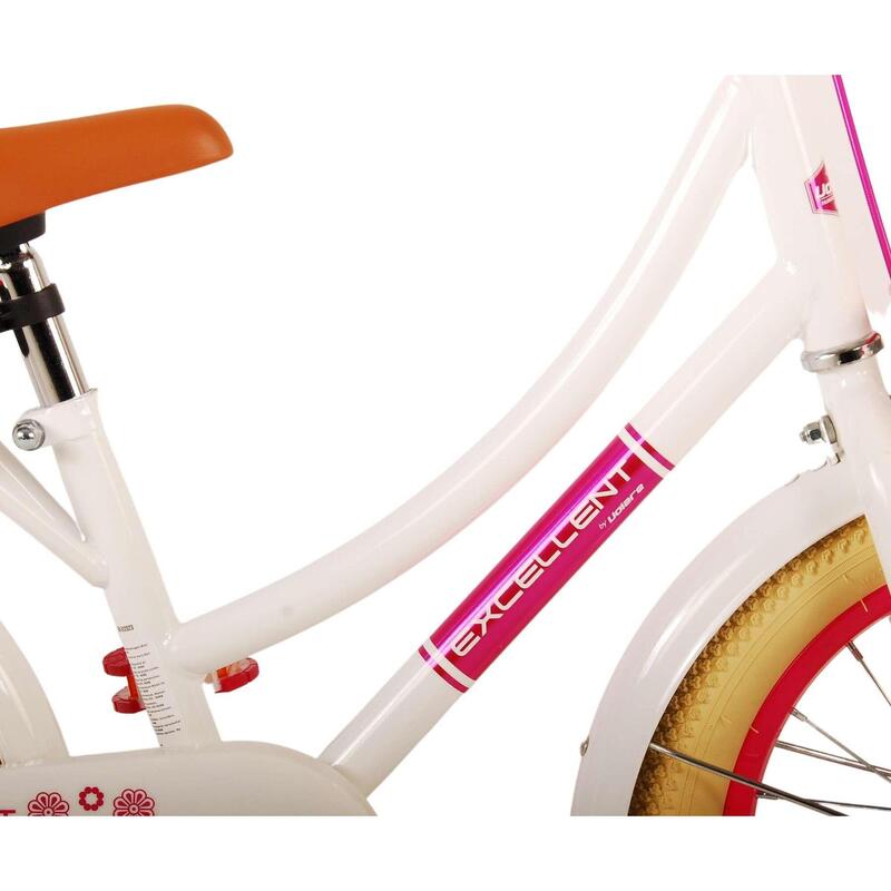 VOLARE BICYCLES Bicicletta per bambini Eccellente 16 pollici, bianco