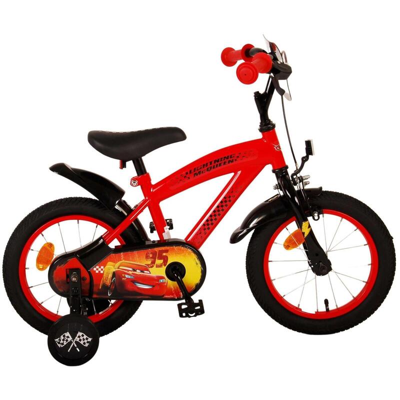 VOLARE BICYCLES Bicicletta per bambini Disney Cars 14 pollici