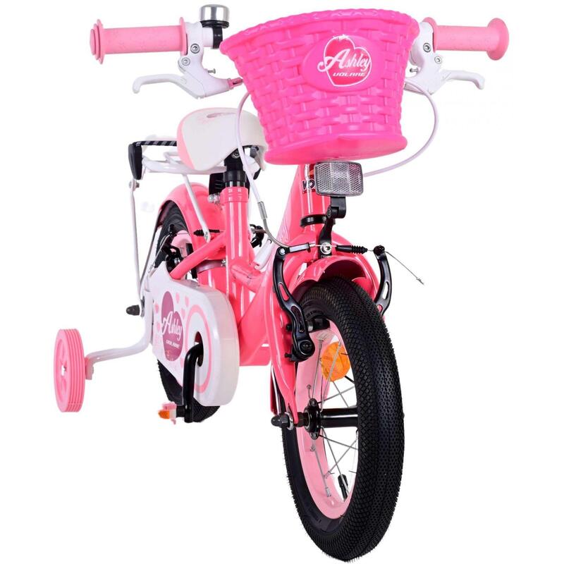 VOLARE BICYCLES Kinderfahrrad Ashley  12 Zoll ohne Rücktrittbremse, rot