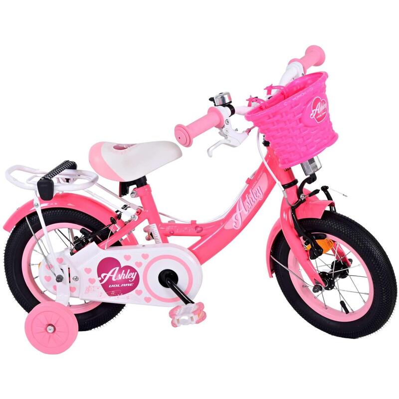 VOLARE BICYCLES Vélo enfant Ashley 12 pouces sans frein à rétropédalage, rouge