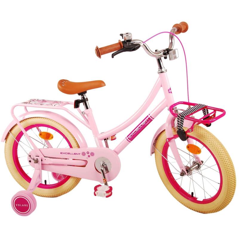 VOLARE BICYCLES Kinderfahrrad Excellent 16 Zoll, rosa