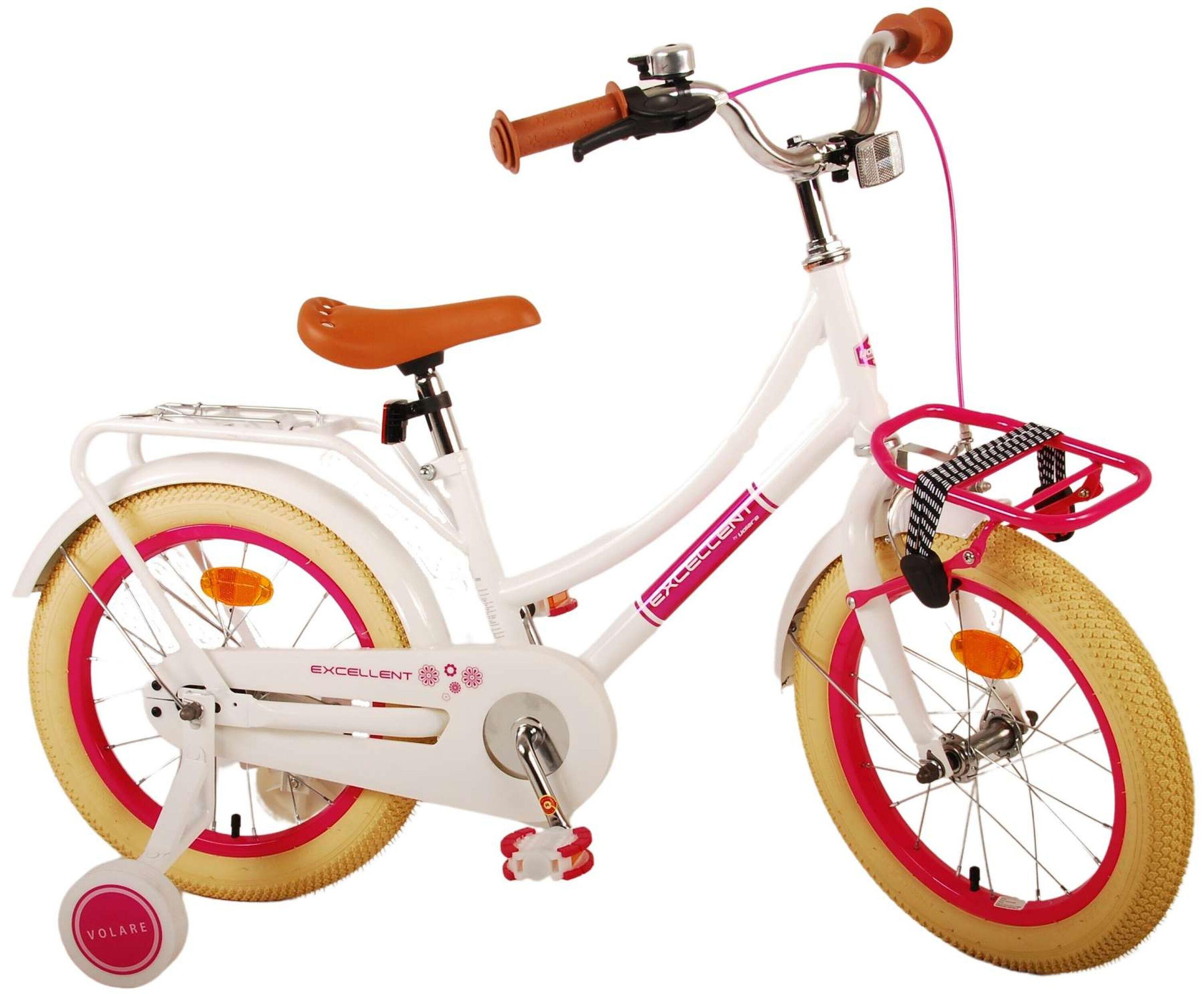 VOLARE BICYCLES Bicicletta per bambini Eccellente 16 pollici. bianco |  Volare Bicycles