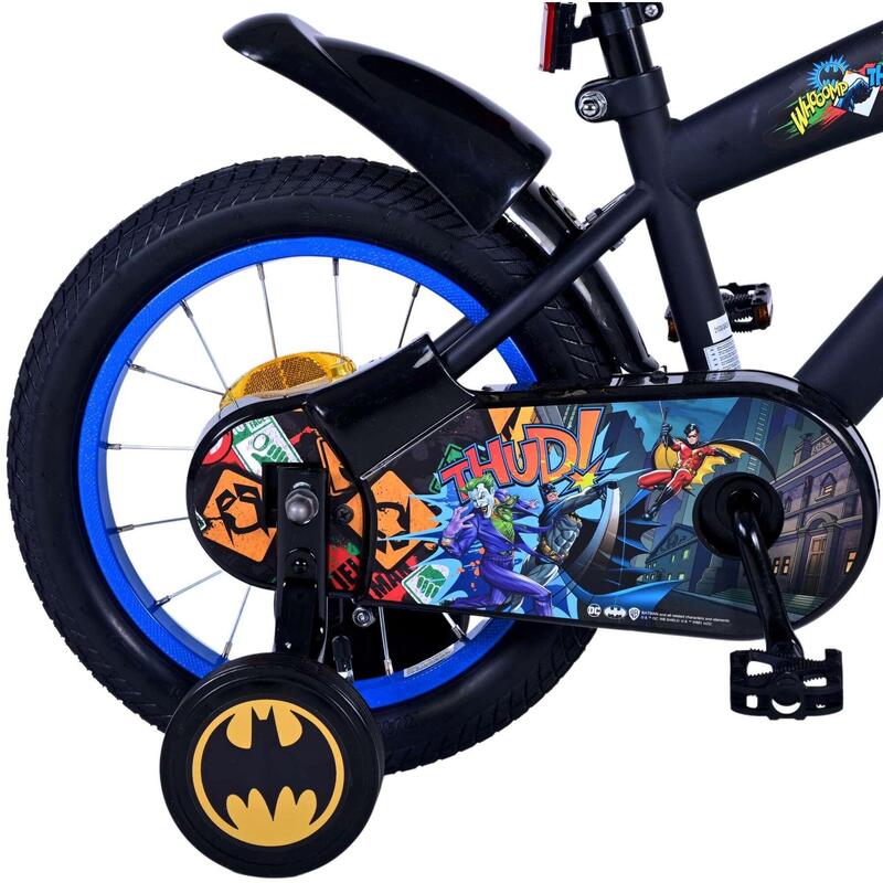 VOLARE BICYCLES Bicicletta per bambini Batman 14 pollici