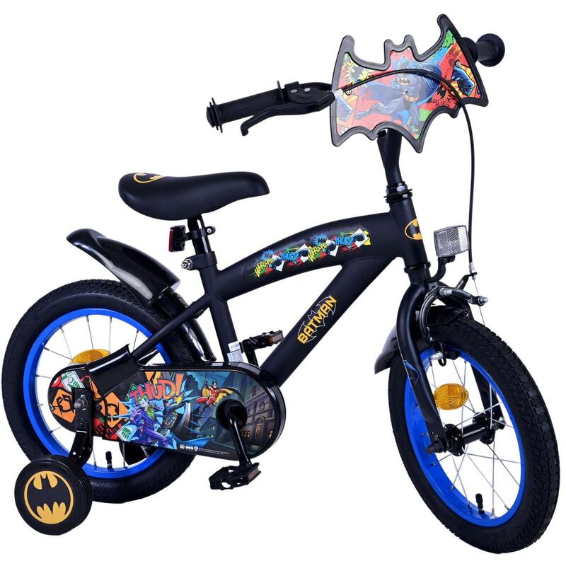 VOLARE BICYCLES Bicicletta per bambini Batman 14 pollici