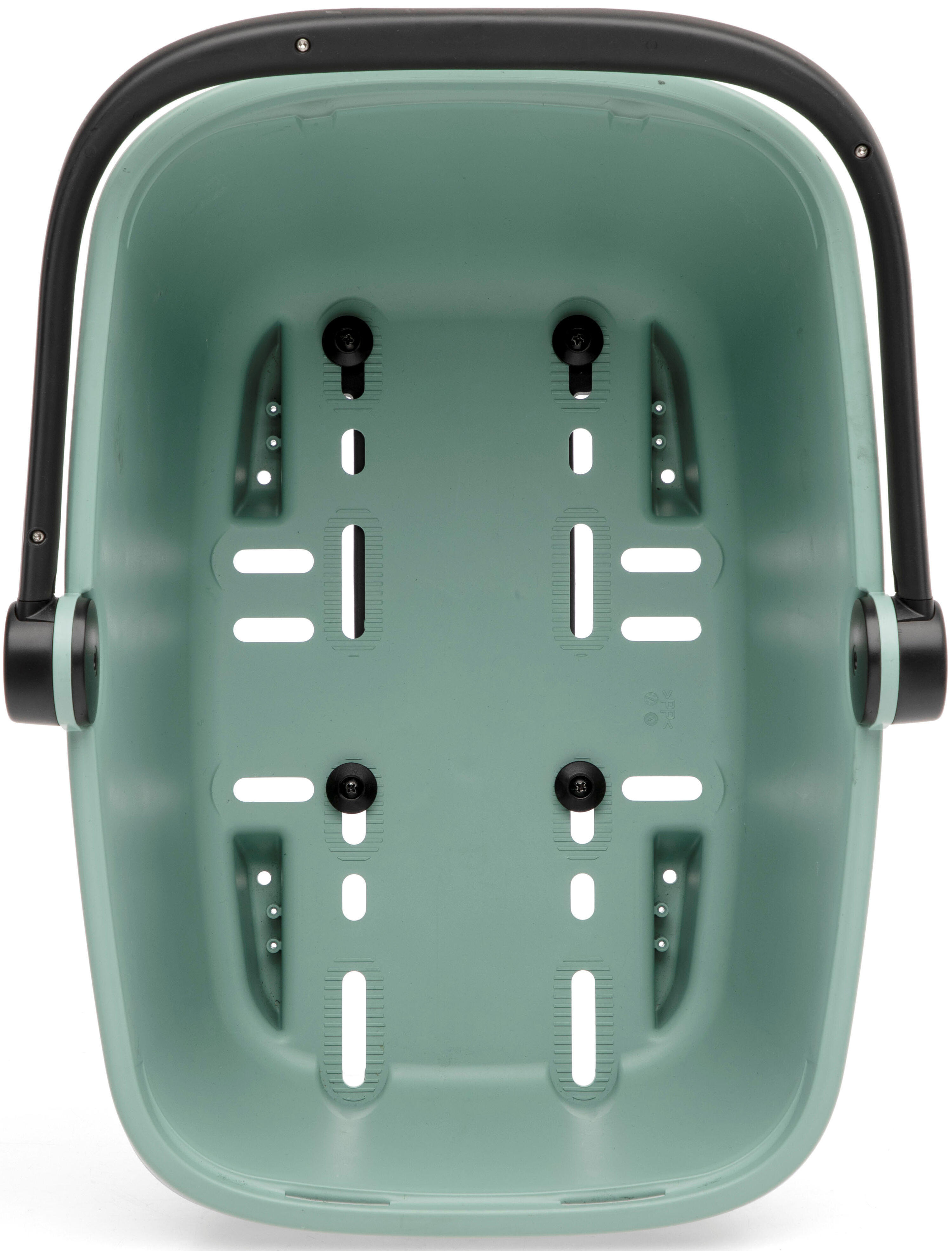 Cestino per bicicletta Clipper Racktime 2.0, verde 3/6