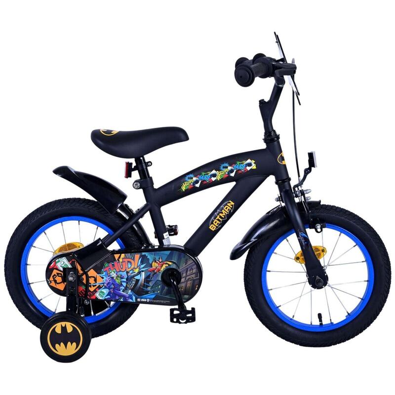 VOLARE BICYCLES Bicicletta per bambini Batman 14 pollici