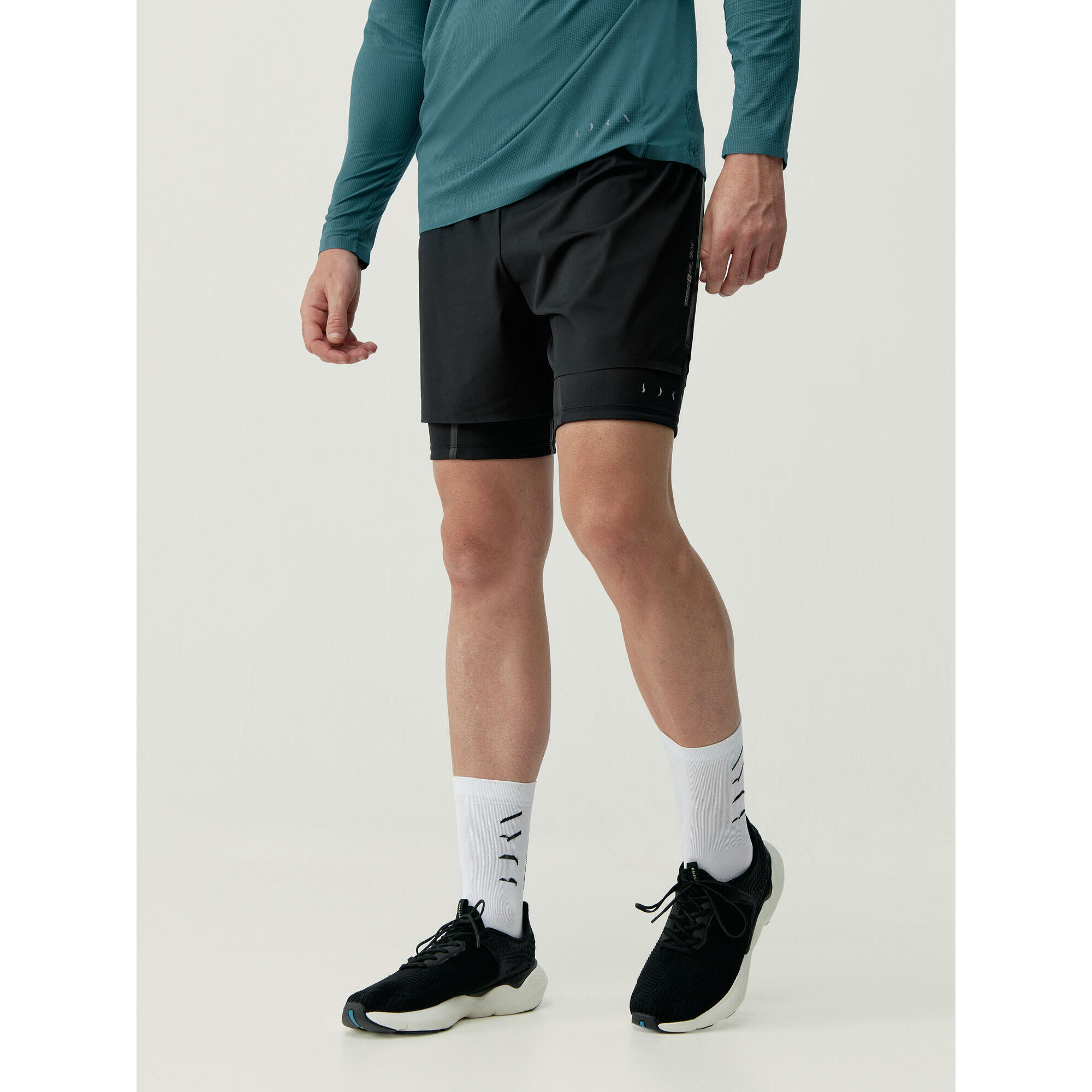 Born Living Yoga - Short De Sport Pour Homme En Tissu Performant Kuban Born Living Yoga - Short - Noir - S - Decathlon