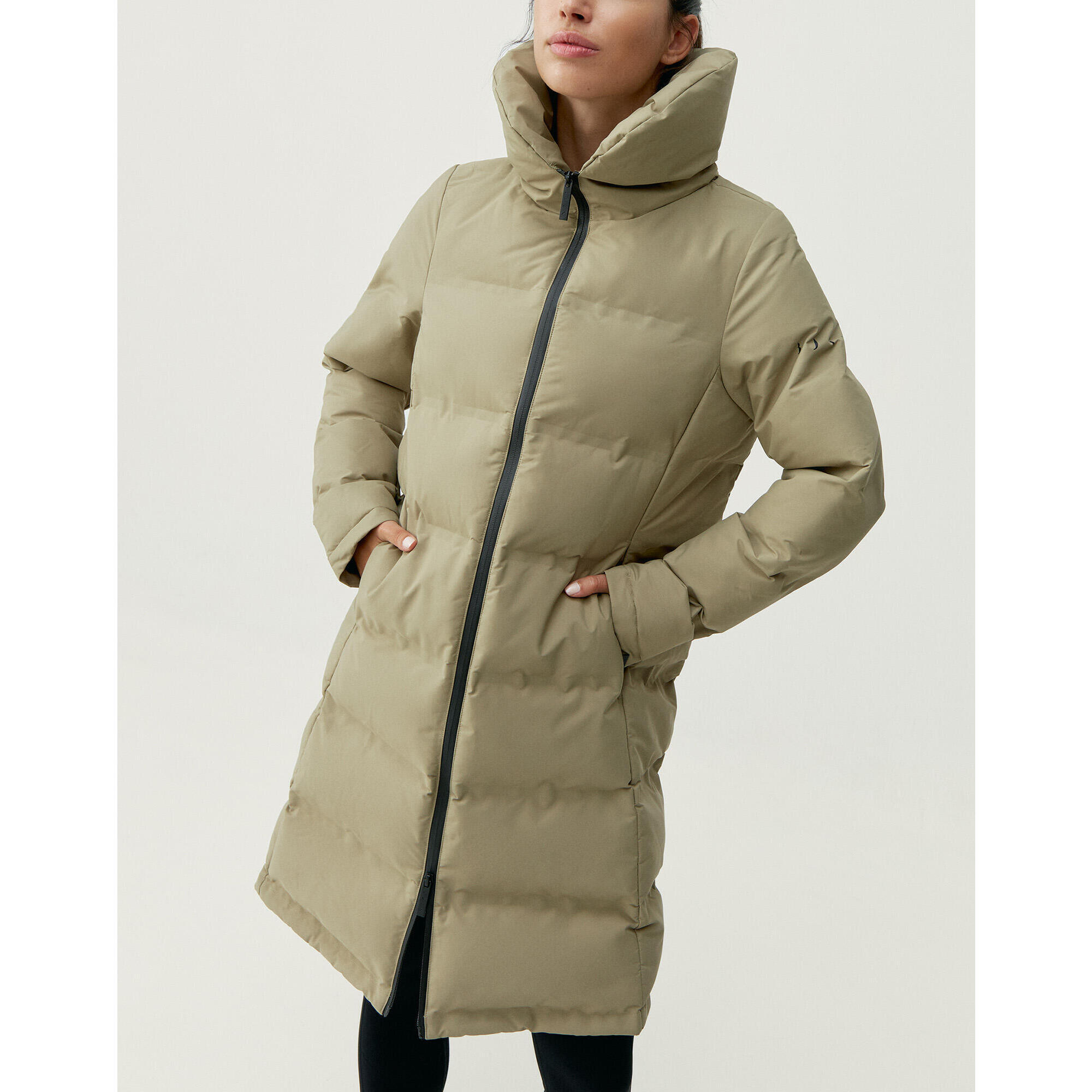 Born Living Yoga - Veste De Sport Femme Coat Born Living Yoga - Manteau - Beige|kaki|marron - 40 M - Decathlon