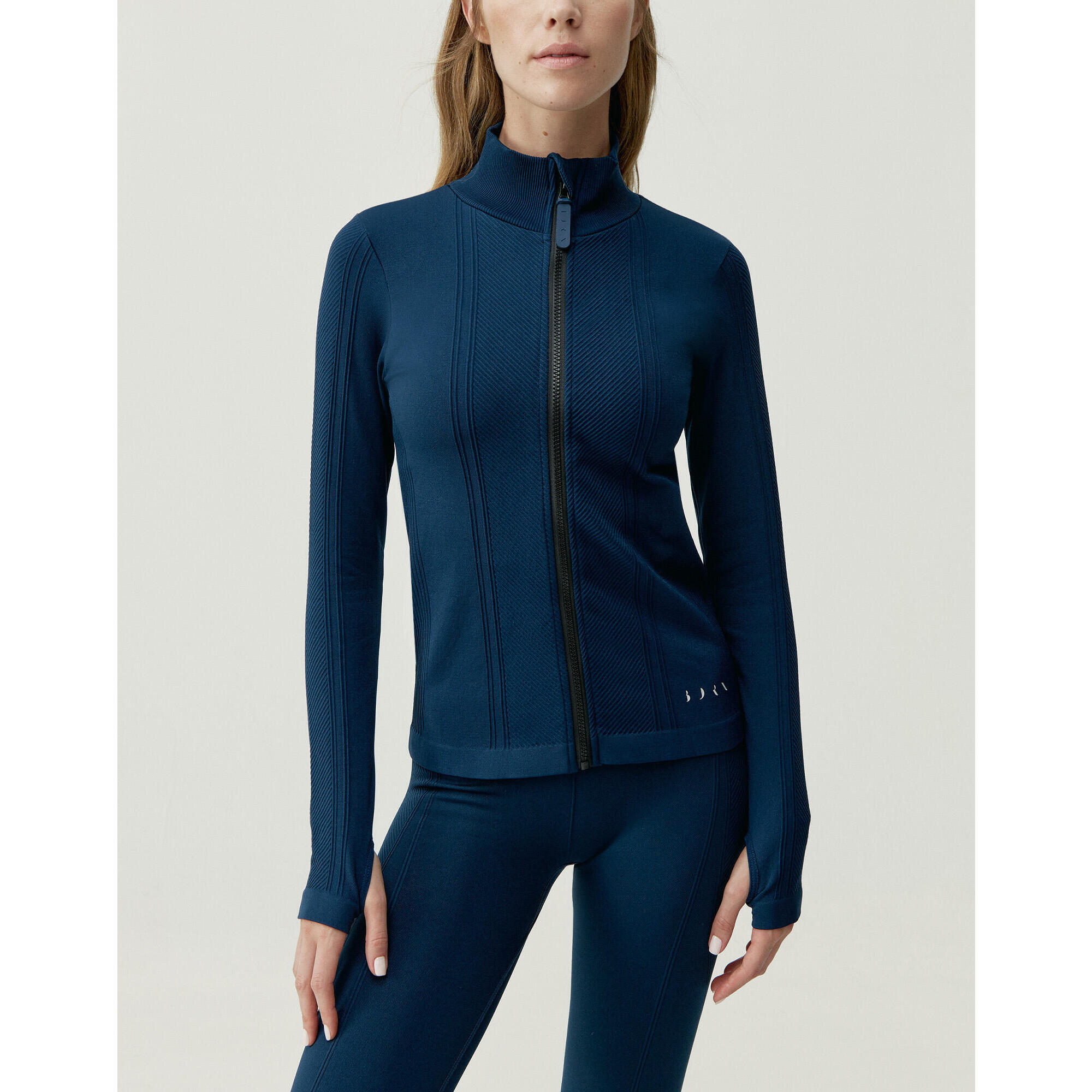 Born Living Yoga - Veste De Sport Pour Femme India Born Living Yoga - Veste - Bleu - S - Decathlon