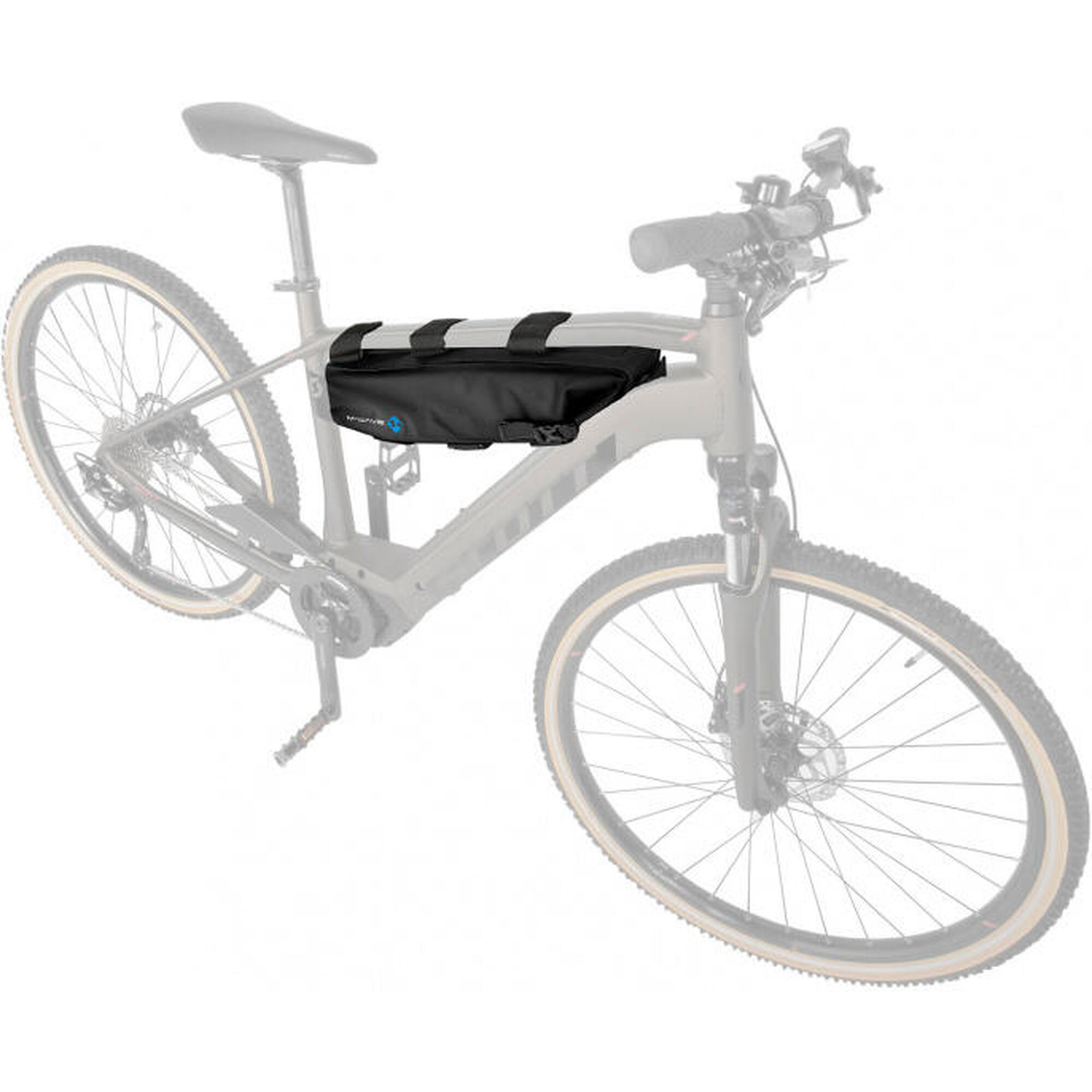 M-Wave Cache batterie de vélo Rough Ride B 59 x 13 cm polyester noir