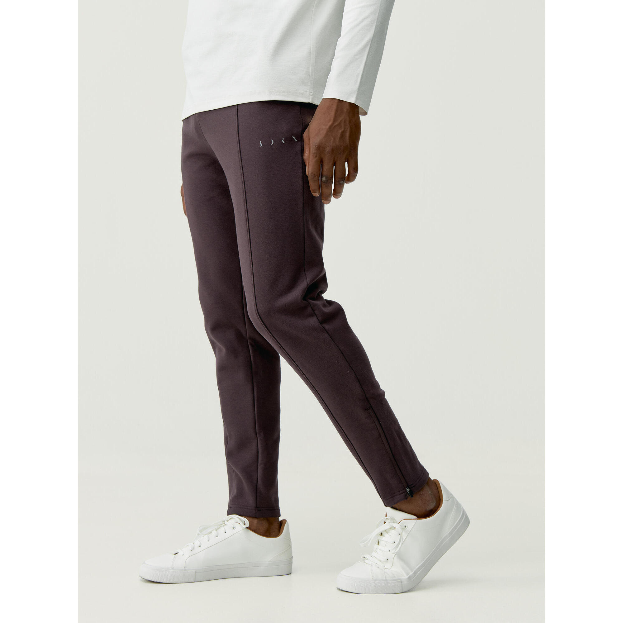 Born Living Yoga - Pantalon De Sport Style Jogger Pour Homme En Tissu Performant Jucar - Pantalons - Bordeaux|rouge - 42 M/l - Decathlon