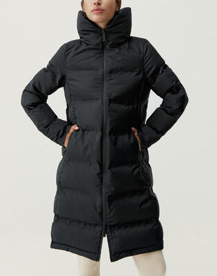 Sportjas lang dames coat waterdicht met zakken