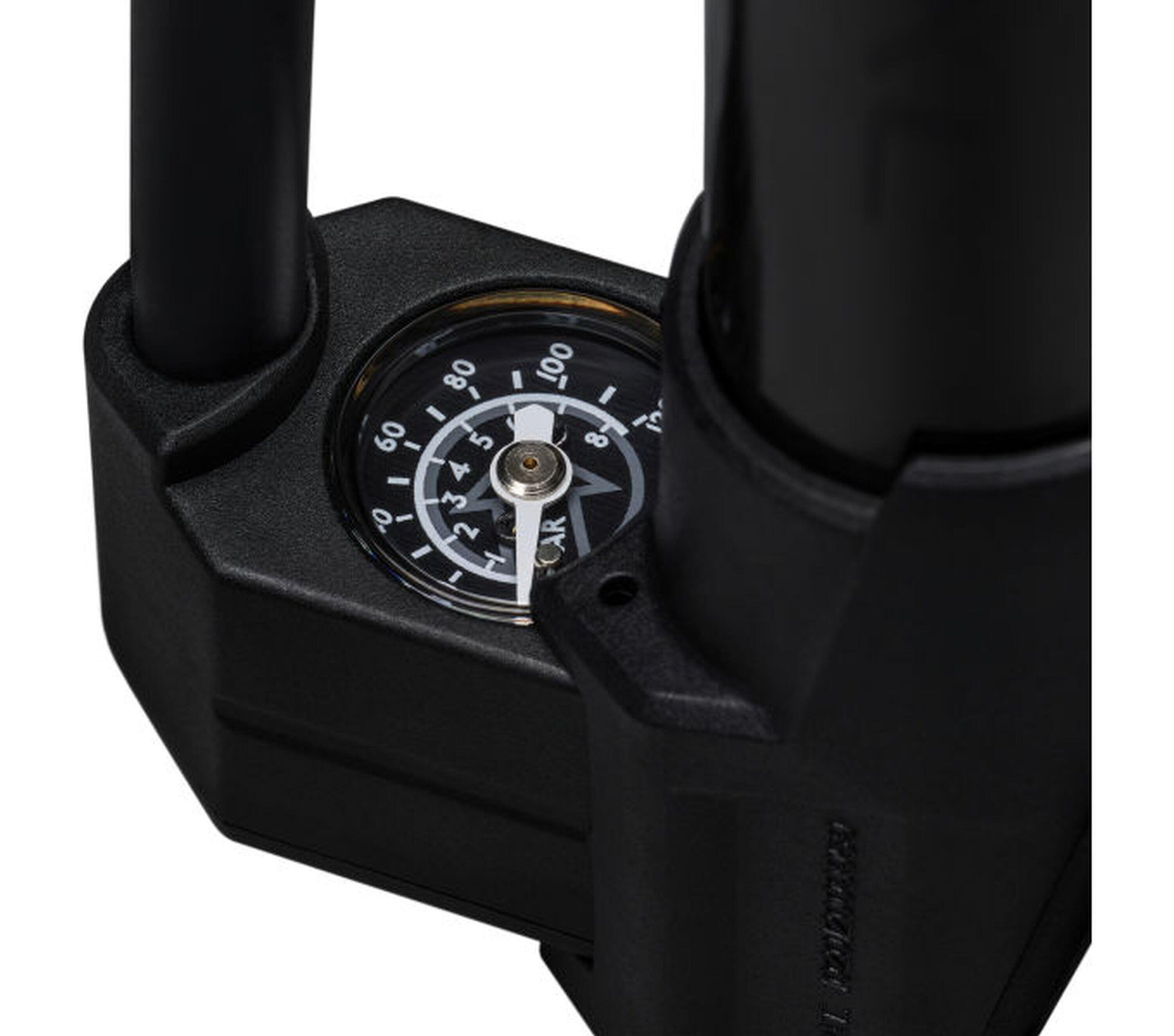 Pompa da bicicletta PRO Mini Performance XL Manometro in alluminio 4/4