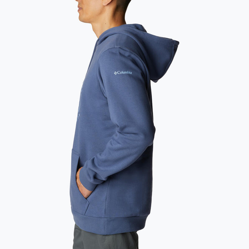 Sudadera de trekking masculina Columbia CSC capucha gráfica