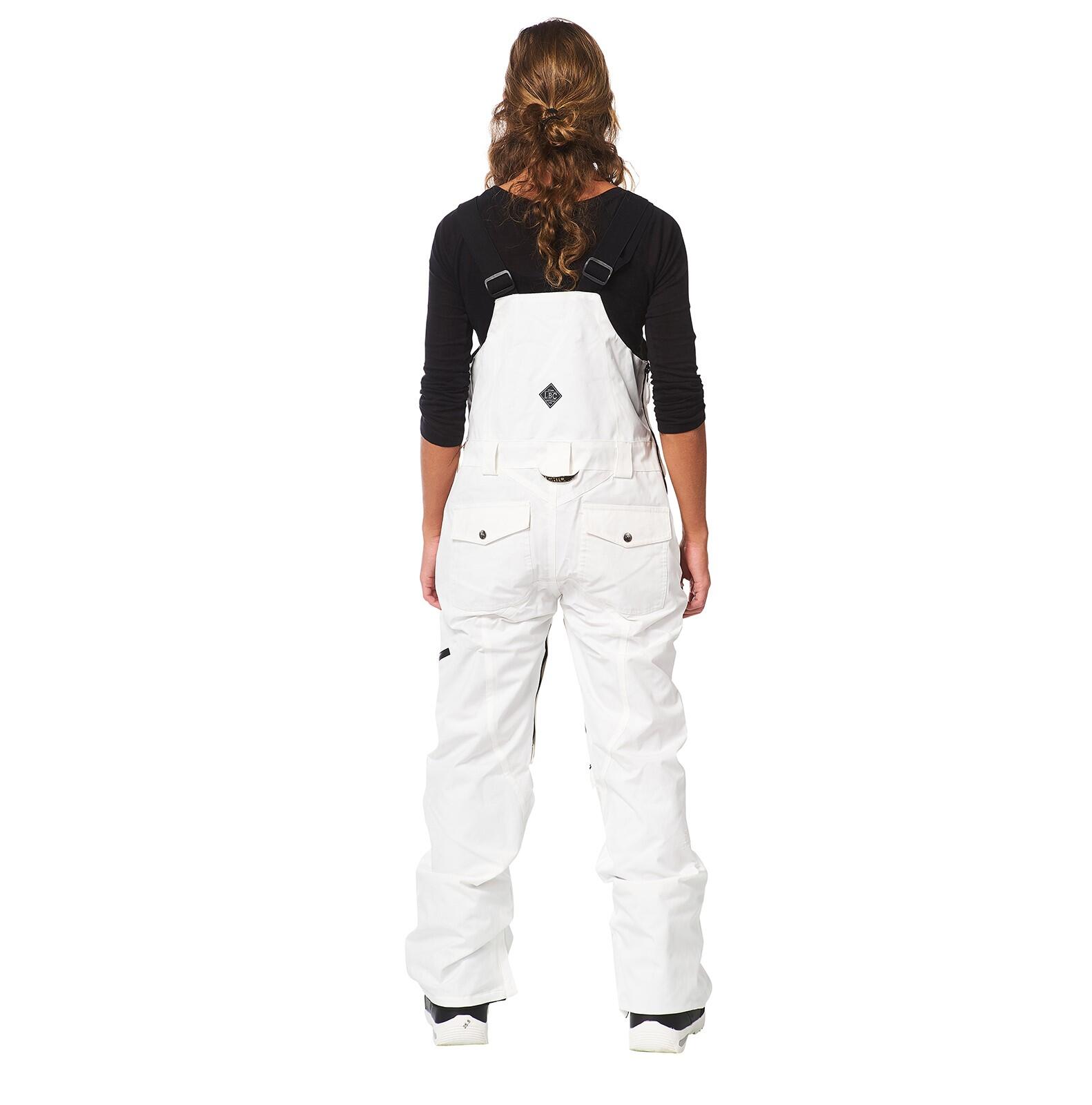 Ski-/Snowboardhose Damen - Leela white 3/6
