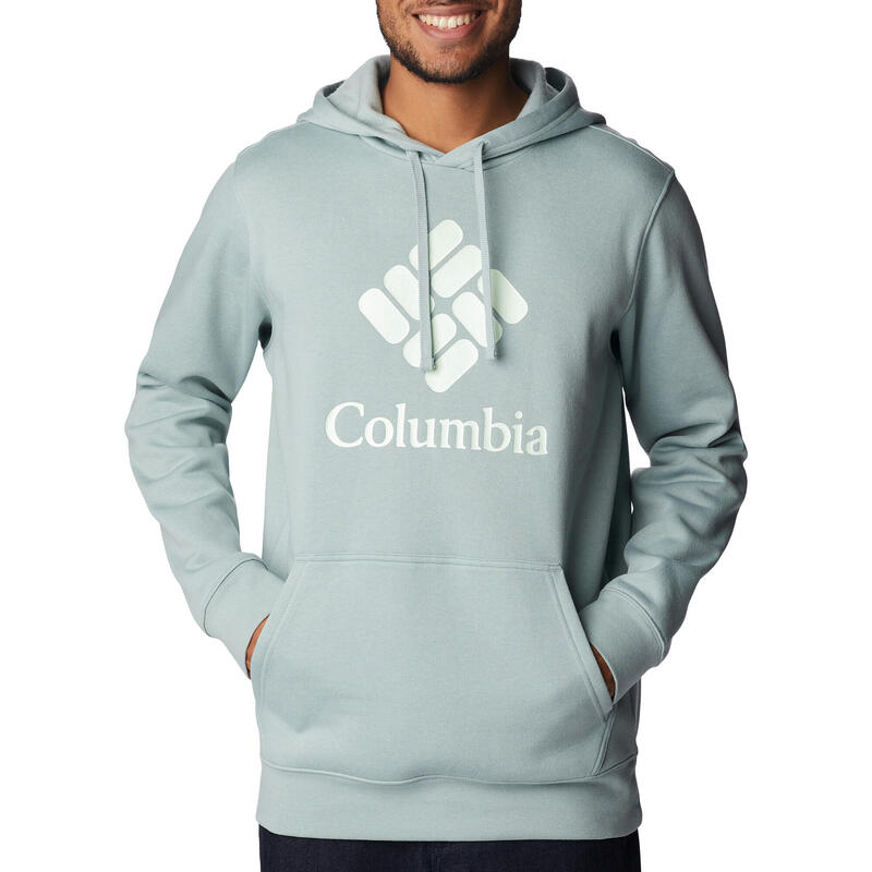 Sudadera de trekking masculina con capucha