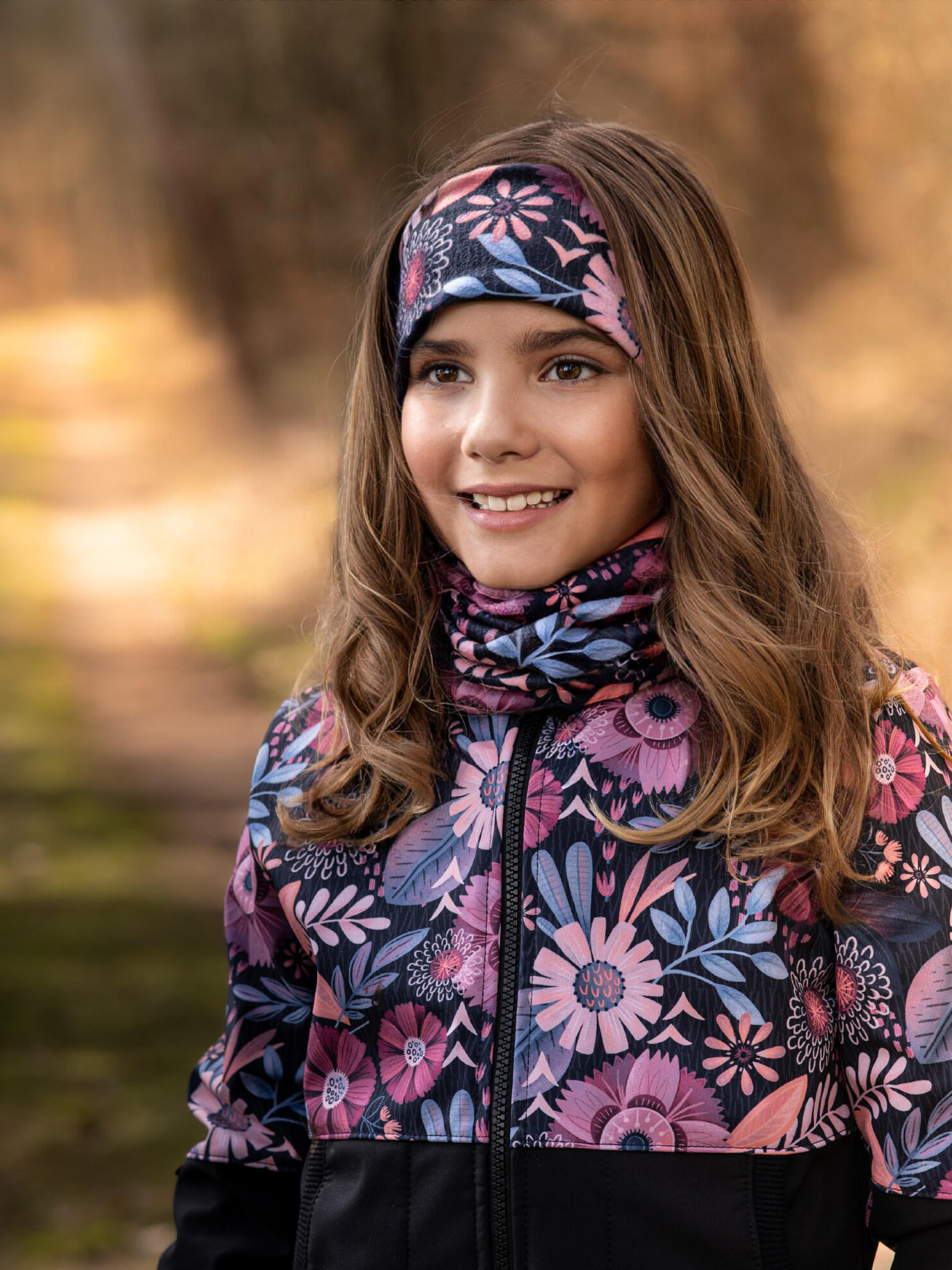 Dětská fleecová čelenka Elise 5/6
