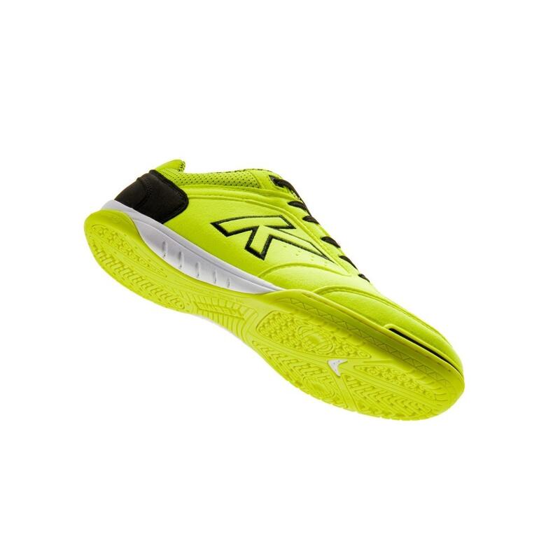 Zapatillas De Fútbol Sala Unisex Kelme Precision En Color Lima Y Negro