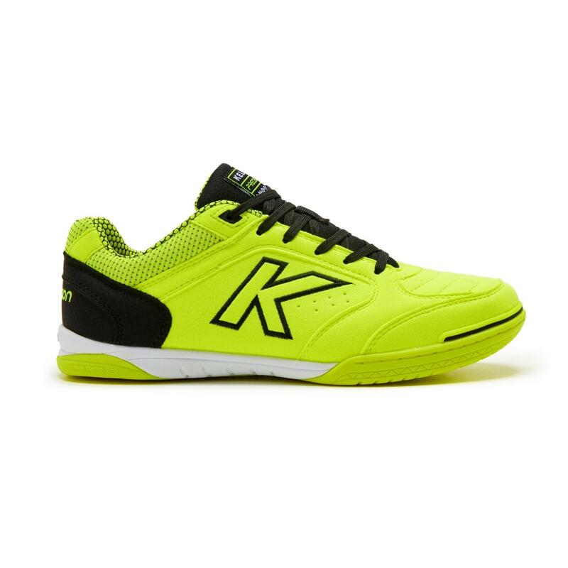 Zapatillas De Fútbol Sala Niños Kelme Precision En Color Lima Y Negro